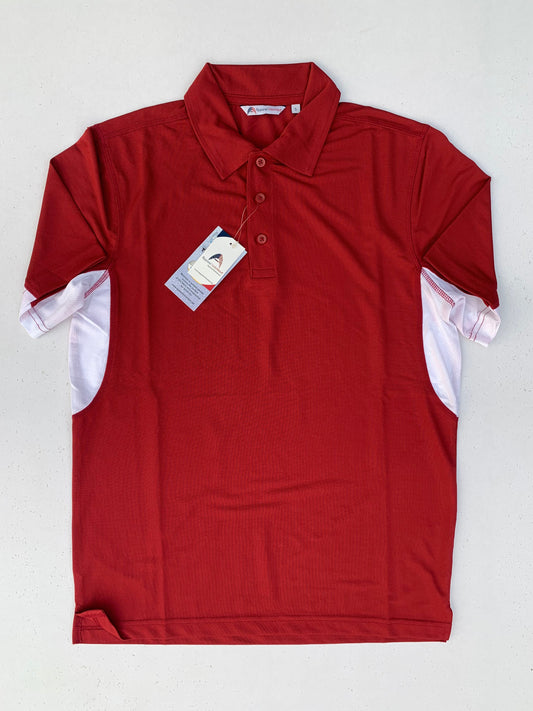 Adonisarc Men Half Sleeve Red Polo Shirt - Adonisarc.com