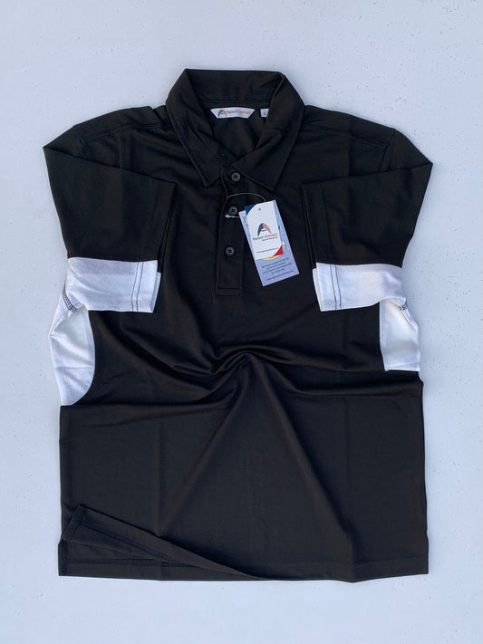 Adonisarc Men Half Sleeve Black Polo Shirt - Adonisarc.com