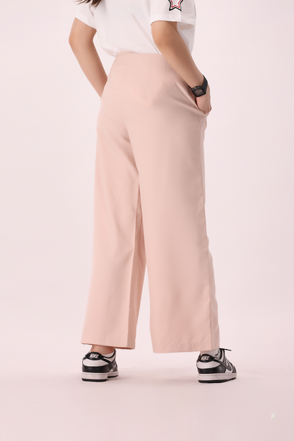 Adonisarc Pink Women Casual Trouser - Adonisarc.com
