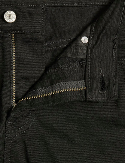 Adonisarc Men Regular Fit Black Jeans - Adonisarc.com