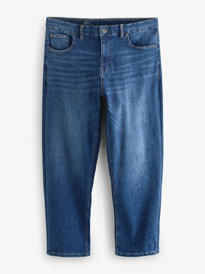 Adonisarc Men Relaxed Fit Blue Jeans - Adonisarc.com