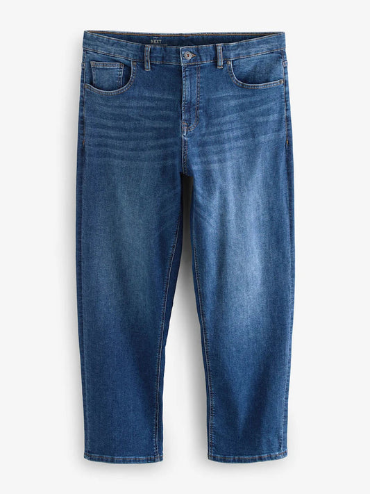 Adonisarc Men Relaxed Fit Blue Jeans - Adonisarc.com