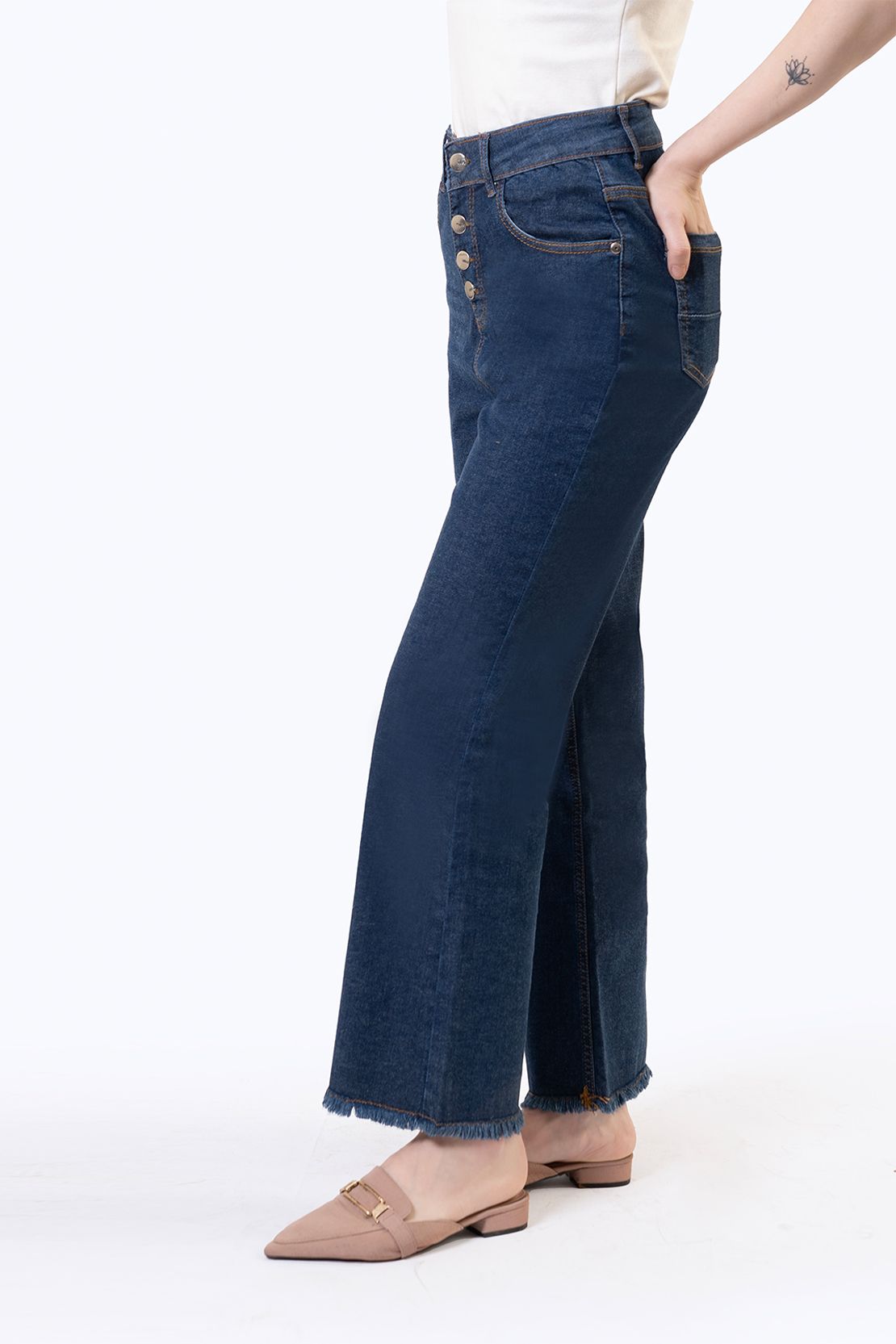 Adonisarc Women Casual Navy Jeans - Adonisarc.com