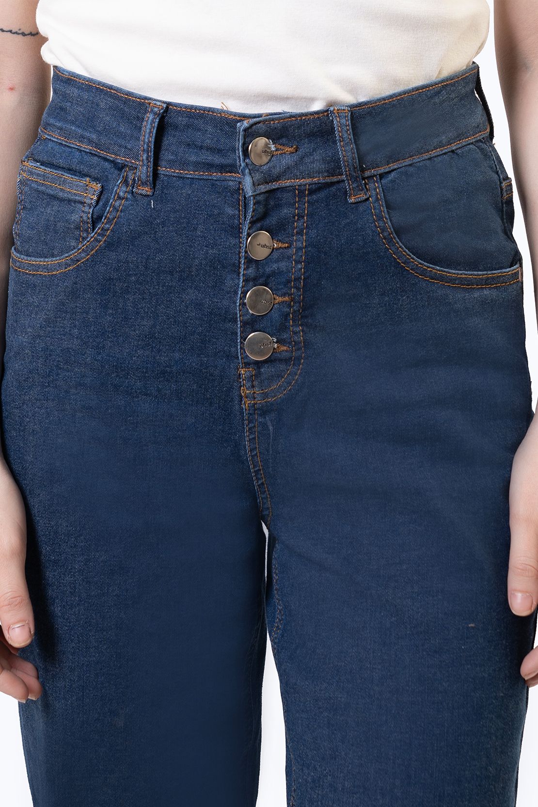 Adonisarc Women Casual Navy Jeans - Adonisarc.com
