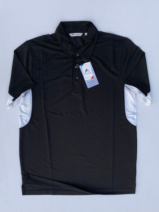 Adonisarc Men Half Sleeve Black Polo Shirt - Adonisarc.com