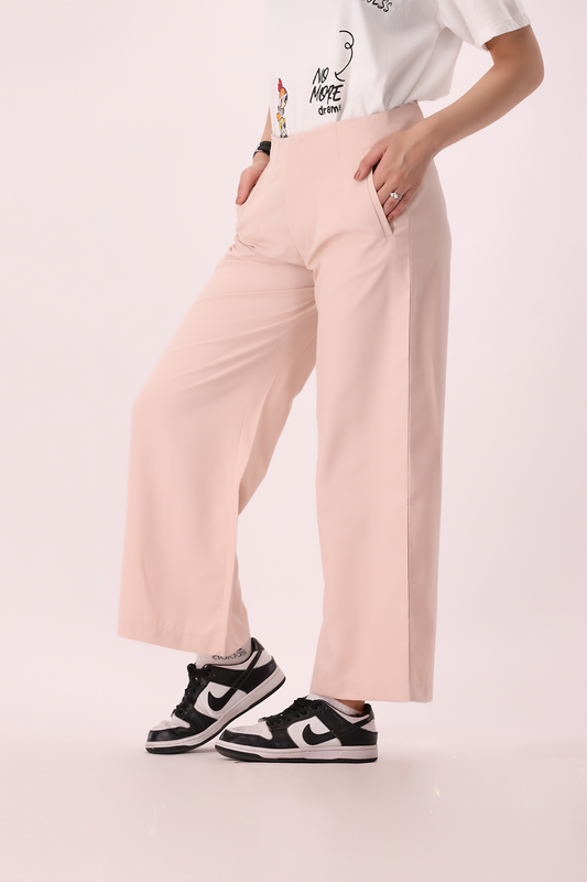 Adonisarc Pink Women Casual Trouser - Adonisarc.com